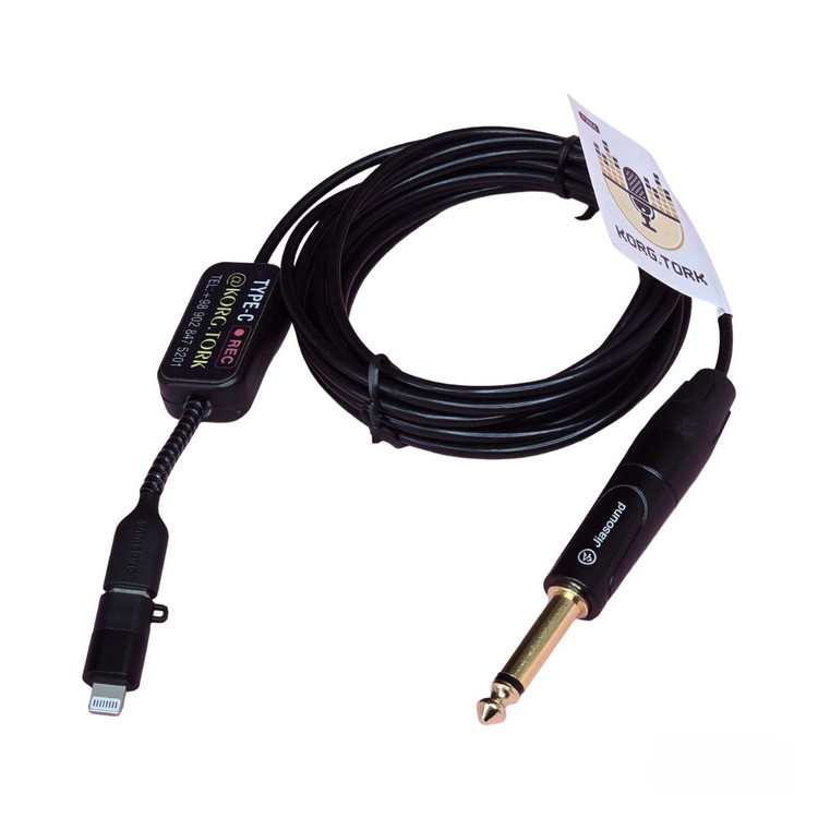 کابل رکورد و لایو آیفون